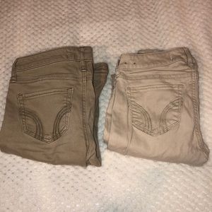 Hollister khaki pants (2)